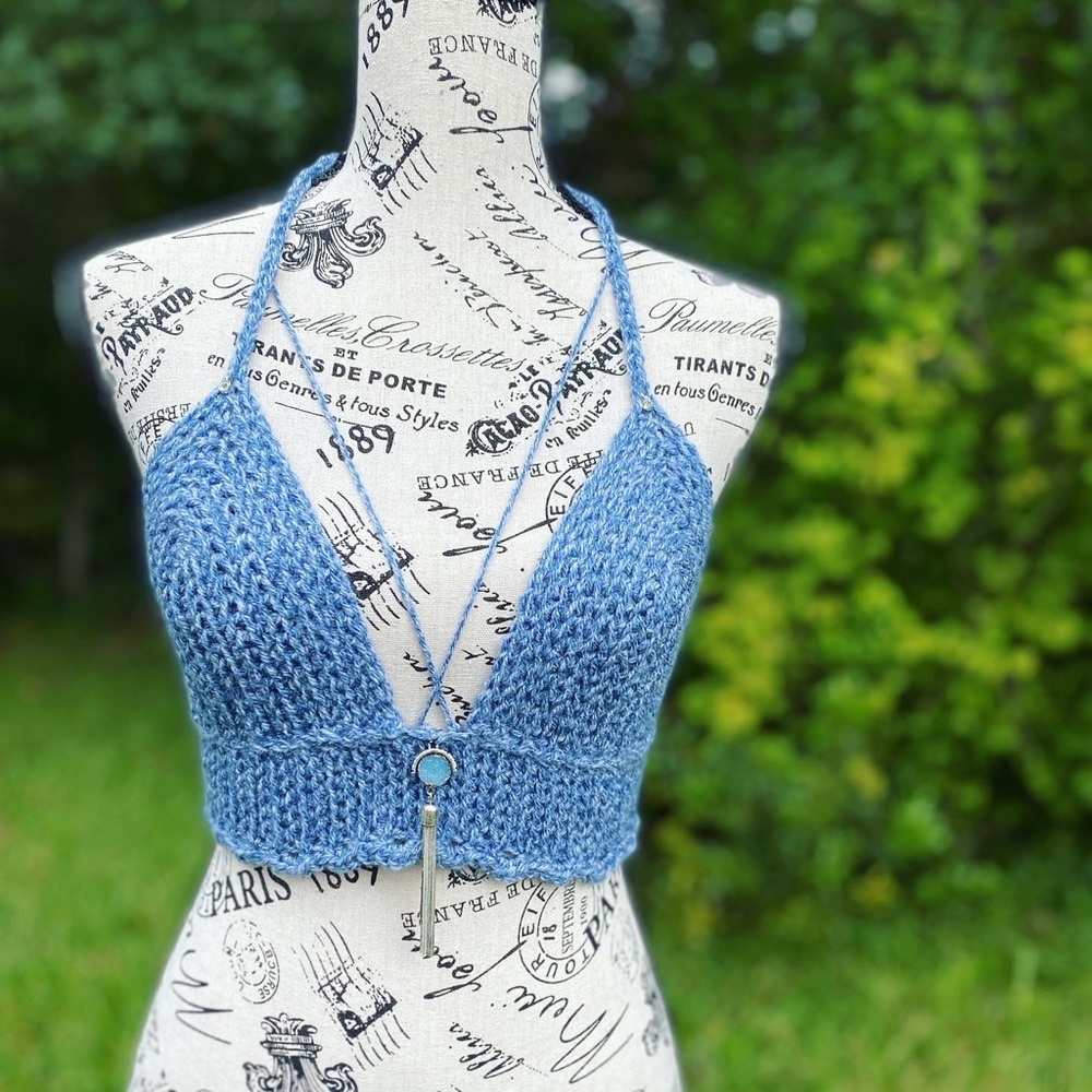 Crochet bralette